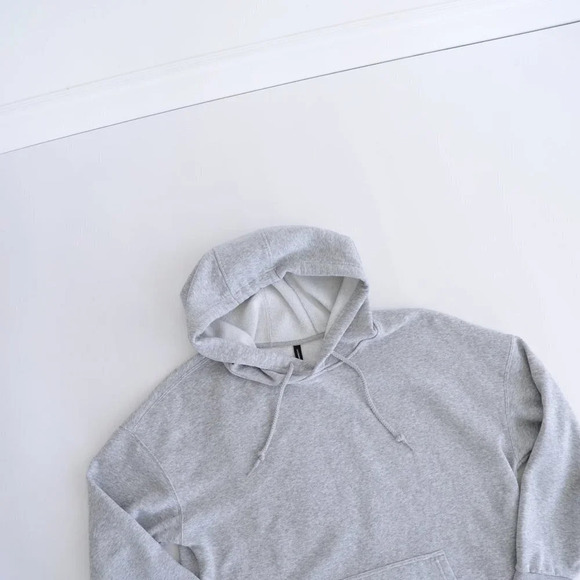 Lazy Pants Long Sleeve Hoodie/ Bunny Hug with Kangaroo Pocket Grey ~size Large - Picture 7 of 15